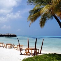 ebéd a parton <br/>(Maldív-szigetek • LUX* South Ari Atoll (LUX* Maldives))